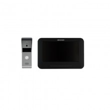Hikvision DS-KIS205T (Black) Комплект DS-KB2421-IM (вызывная панель) + DS-KH2220-S (монитор 7“) – купить в Lookwider