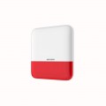 Hikvision  DS-PS1-E-WE (RED INDICATOR) беспроводной уличный оповещатель  – купить в Lookwider